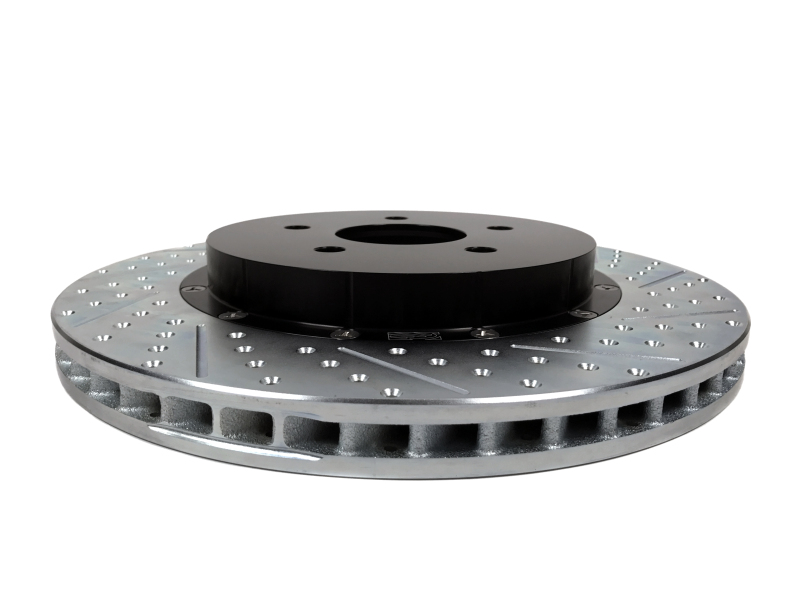 Chevrolet Corvette Grand Sport Brake Rotors (2) - Rear - Baer Brakes - EradiSpeed+ Slotted/Drilled/Zinc Plated - `06-`13